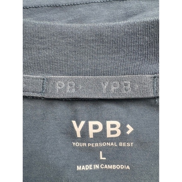 YPB Your Personal Best Long Sleeve Top Casual Comfy Blue Womens - Picture 3 of 4
